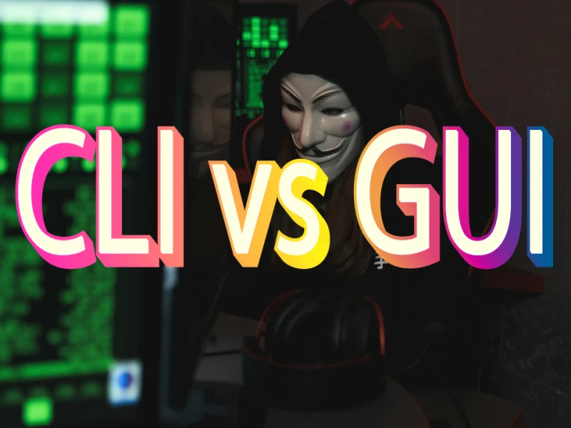 what is the diffrence between CLI and GUI ?