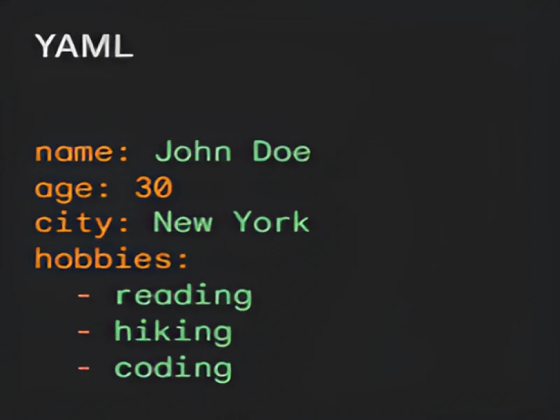 What is YAML?